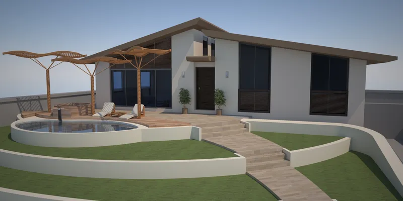 Cote D'Azur Villa Exterior - View 2