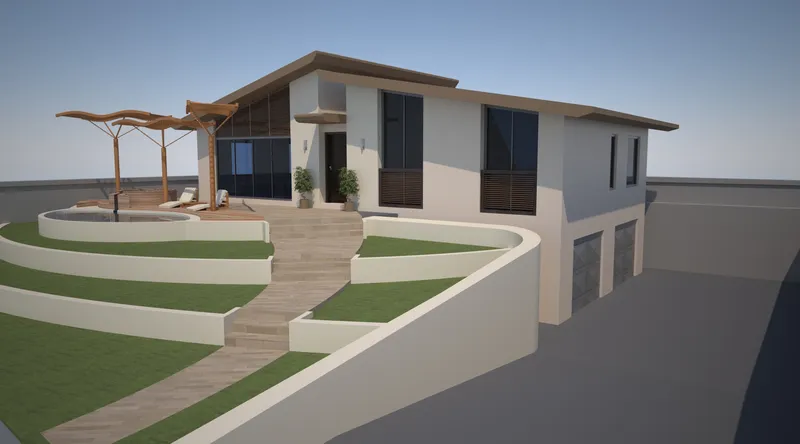 Cote D'Azur Villa Exterior - View 4