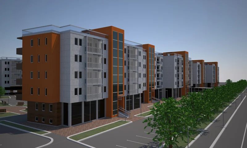 Building Complex Lyon - View 1