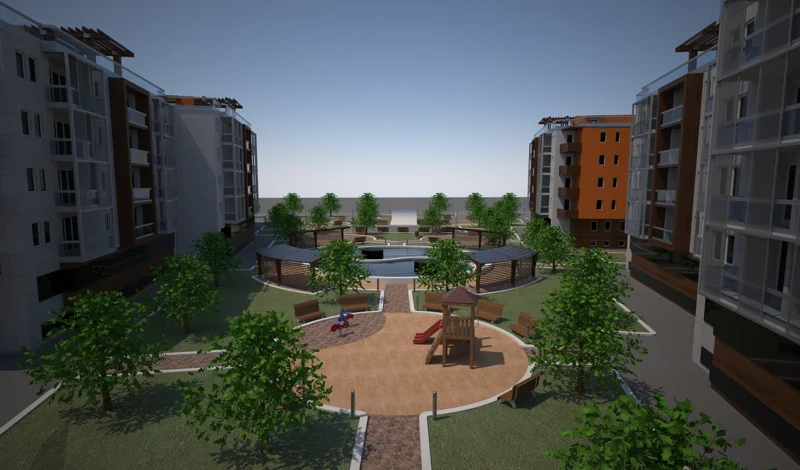 Building Complex Lyon - View 3